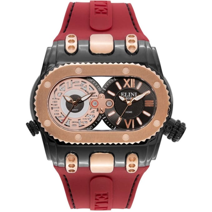 Elini Barokas Genesis World Swiss dual time | ELINI-20019-BB-01-RBA