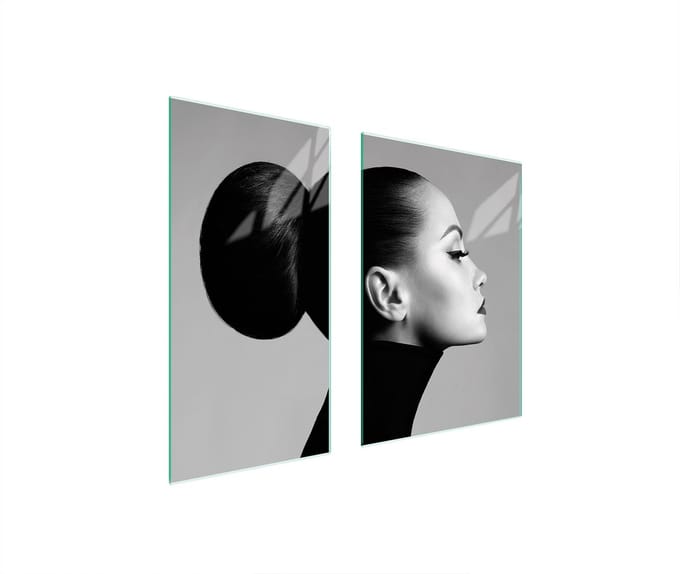 TMK ArtDeko - Snijplank - Vrouw - 75x52 cm - Glas