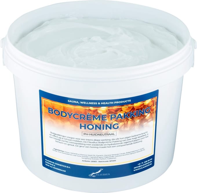 Bodycrème Pakking Honing - 1 liter