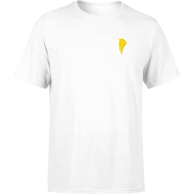 Power Rangers Disc Men's T-Shirt - White - XL - Wit