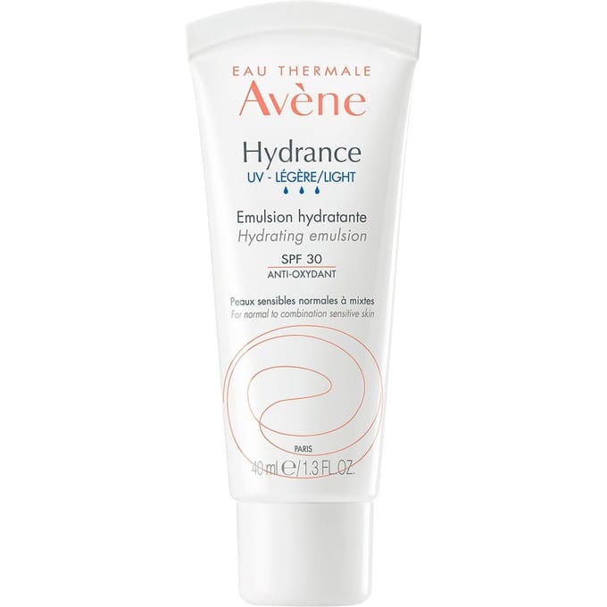 Avène Hydrance Light-UV Hydrating Emulsion SPF30 Moisturiser for Dehydrated Skin 40ml
