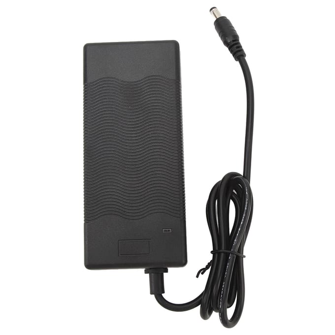 42V 2A Elektrische Fietslader Elektrische Scooter Voeding Adapter Laadsnoer black