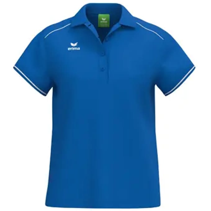 Erima Cmpt 3 Wings Polo Dames - New Royal / Wit | Maat: 42