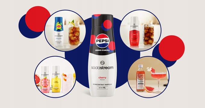 Siroopconcentraat voor het carboniseren van water SodaStream Pepsi Cherry Zero Sugar 440ml