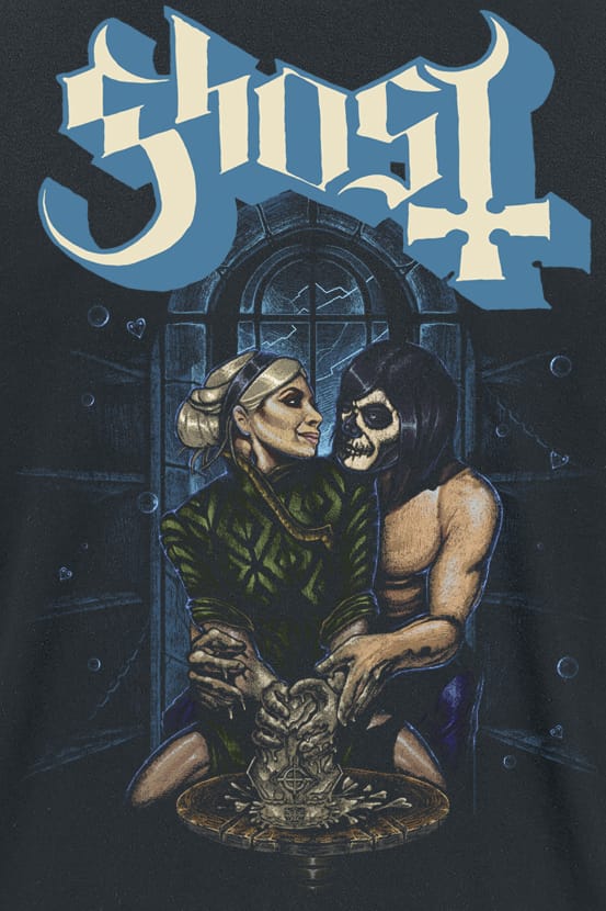 Ghost T-shirt - Unchained Melody - S tot 4XL - voor Mannen - zwart