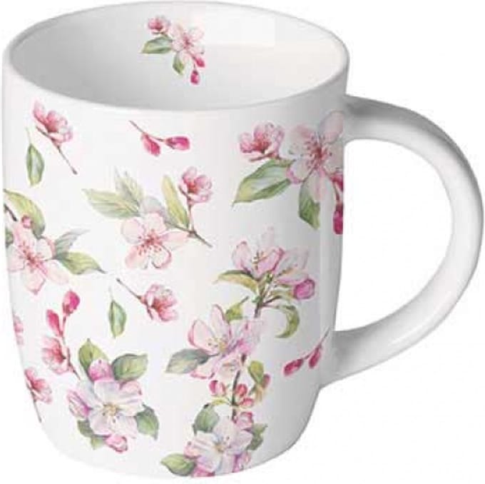 Ambiente Mok 0.2L Spring blossom white
