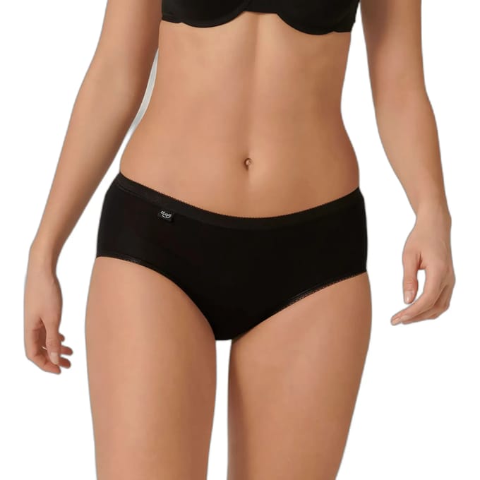 Damesslipjes Sloggi Basic Midi (FR) (x6)