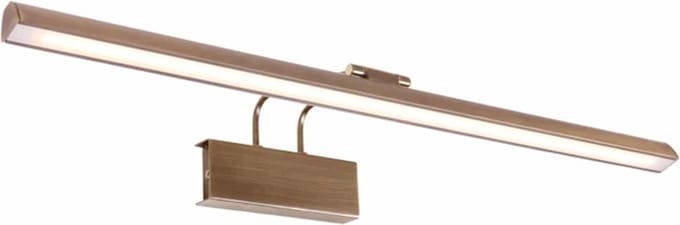 Wandlamp | 60 cm | litho led | 2 lichts | LED | brons | metaal | moderne design verlichting