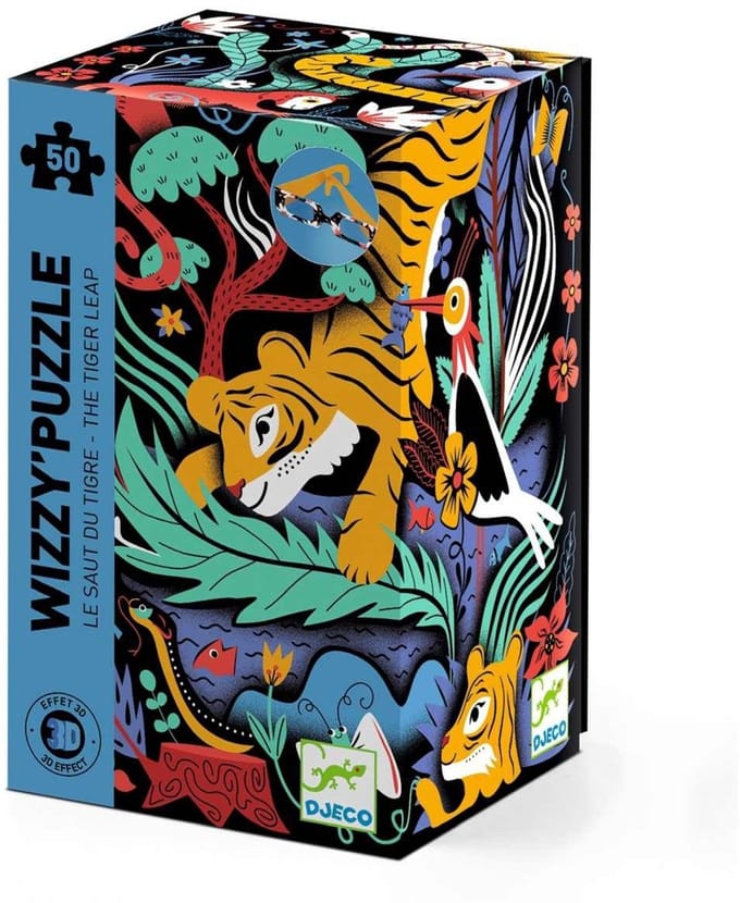 Djeco wizzy puzzles The Tiger Leap