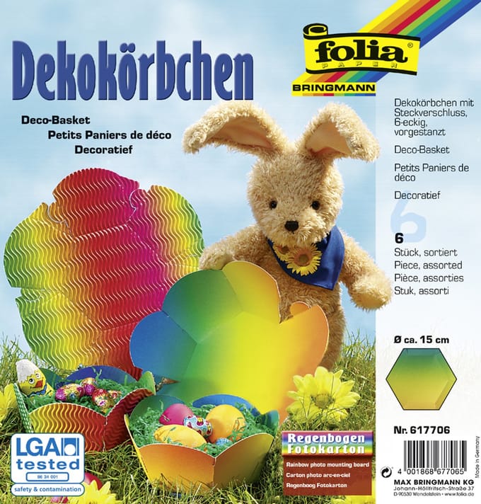 folia decomandje van regenboogkarton, diameter: 150 mm