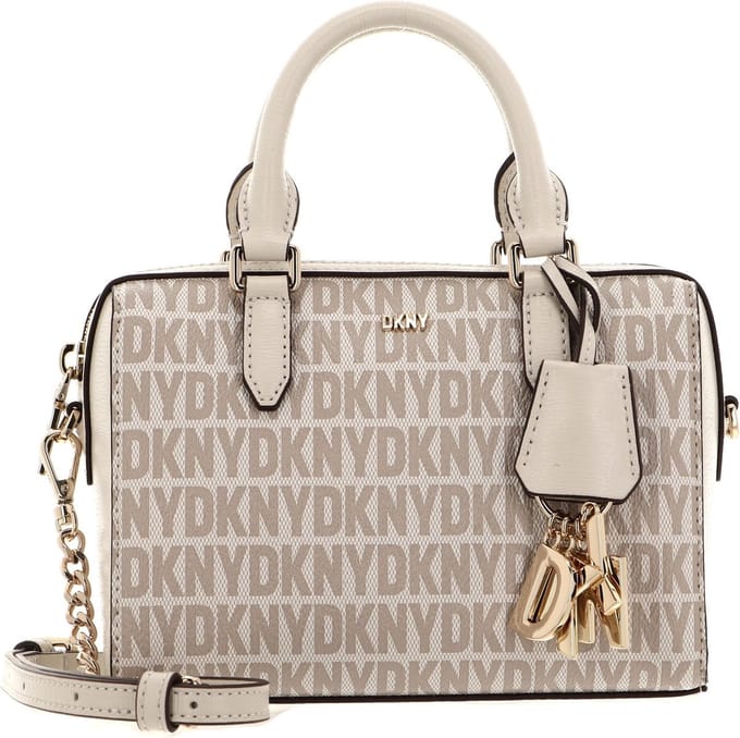 DKNY Handtas Schoudertas Paige SM Duffle Hemp / Pebble Beige