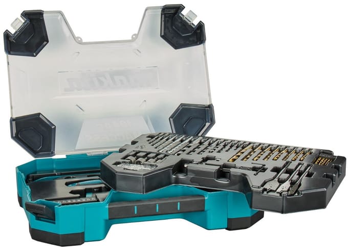 Makita E-22604 Boor- en schroefbitset 104-delig in koffer