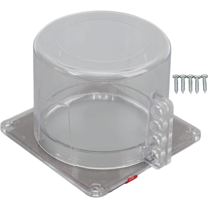 Noodstopknop Afdekkap Lockout Transparant Visueel Plastic Stop Drukknop Beschermkap