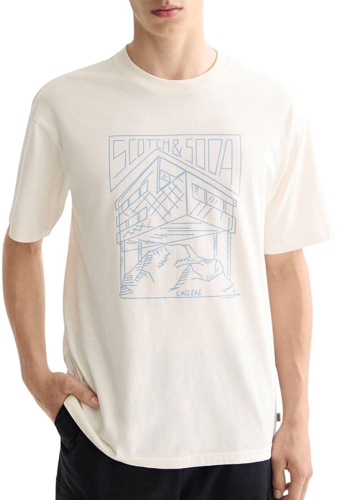 Scotch & Soda - Heren - T-shirts
