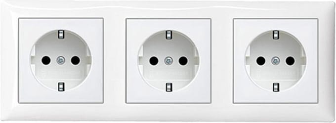 Busch-Jaeger Inbouw Wandcontactdoos Set3