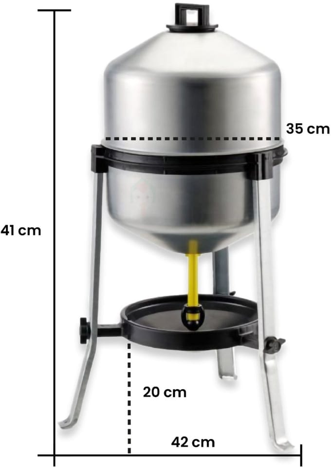 Kleinveeservice - Sifondrinker 25L - Verzinkt
