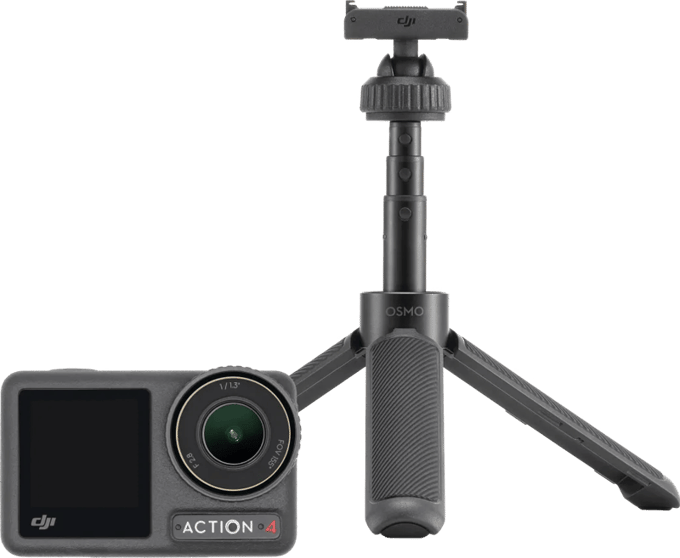 DJI Osmo Action 4 + Mini Tripod