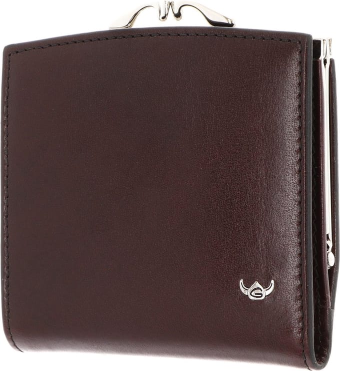 Golden Head Leren portemonnee Colorado RFID Protect Bügelbörse 2049 Bordeaux wijnrood