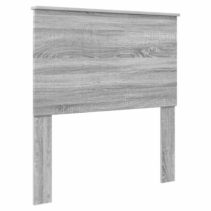 vidaXL Hoofdbord Grijs Sonoma Bewerkt hout