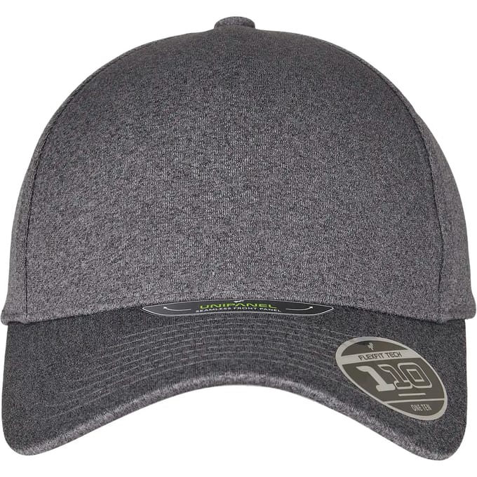 Flexfit - 110 Melange Unipanel darkgrey one size Pet - Grijs