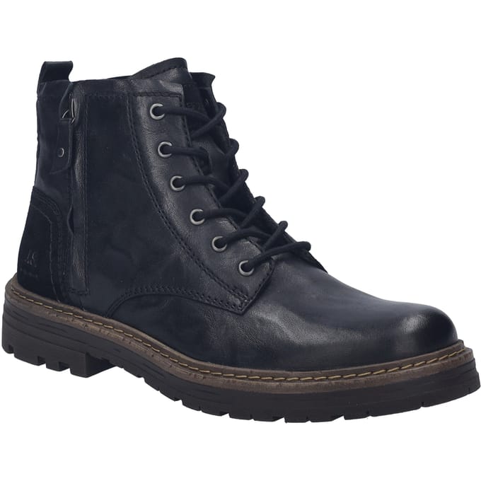JOSEF SEIBEL Curtis 01 | Enkellaars voor Heren | zwart