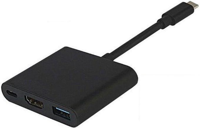 DrPhone S1 3 in 1 Adapter - Hdmi - Type-C - Usb 3.0 - Portable HDMI adapter - Geschikt voor Macbook
