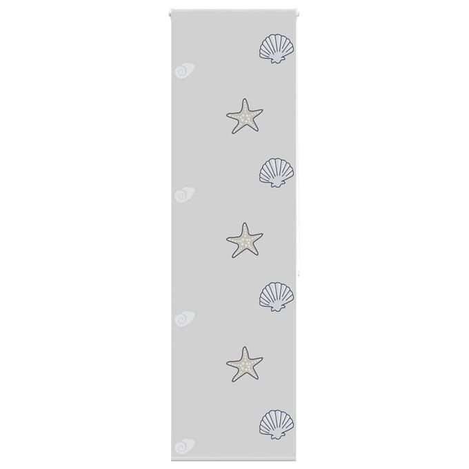 vidaXL - Doucherolgordijn - 60x240 - cm - stofbreedte - 56 - cm