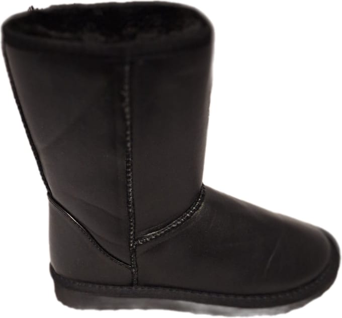 PRETTY- WINTERBOOTS-GEVOERD-LEDERLOOK-PROFIELZOOL-41