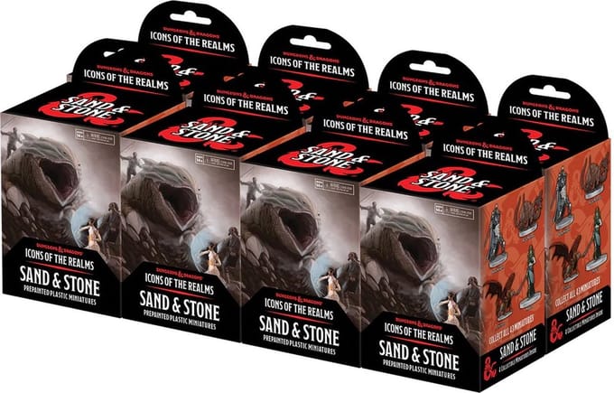 D&D Icons of the Realm Sand & Stone Brick (8)