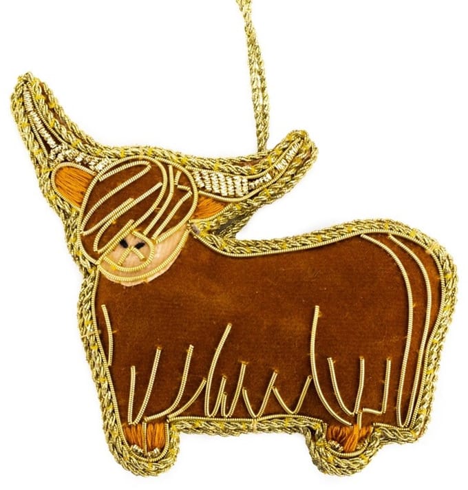 Hanger met kralen Schotse Hooglander