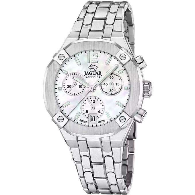 Jaguar - J1053/1 - Polshorloge - Chronograaf - Dames