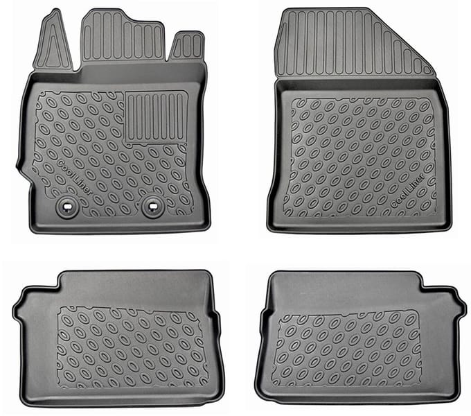 Rubbermatten Toyota Auris (past ook in Hybrid) 2013-2019 - 3D Schaalmatten