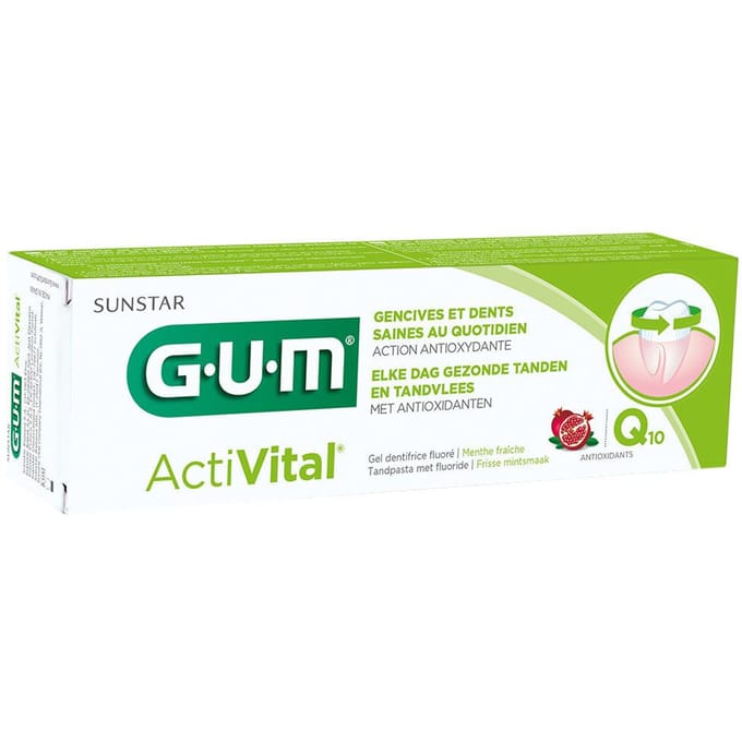 GUM ActiVital Fluorid Toothpaste 75 ml