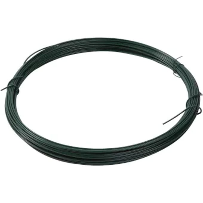 Draad Gepl. 3.6mm X 100m Ral 6005 Groen