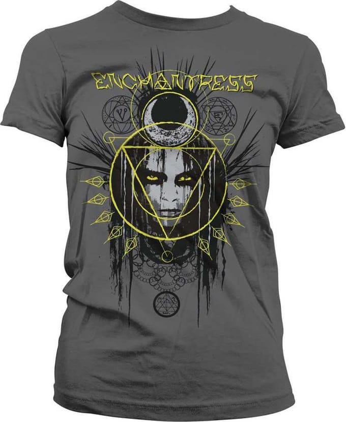 DC Comics Suicide Squad Dames Tshirt -M- Enchantress Grijs