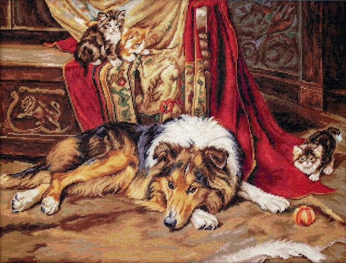 A Reluctant Playmate Petit Point Luca-S telpakket G585
