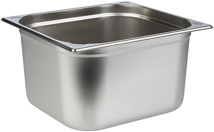 APS Gastronormbak - GN Bak - RVS - Zilver - 18 Liter - Vaatwasserbestendig - Breukvast