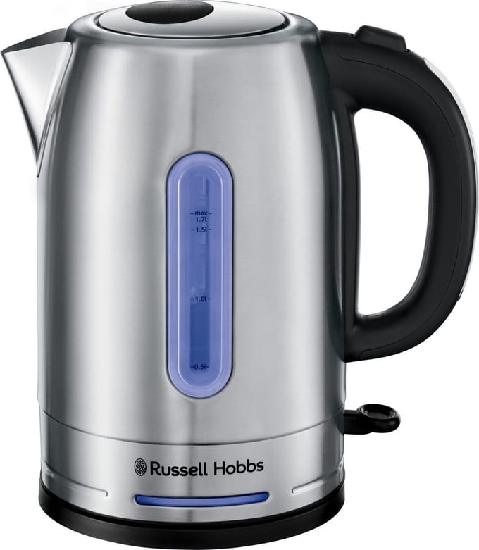 Russell Hobbs Waterkoker Quiet Kettle 26300-70 - Grijs - 2400 W