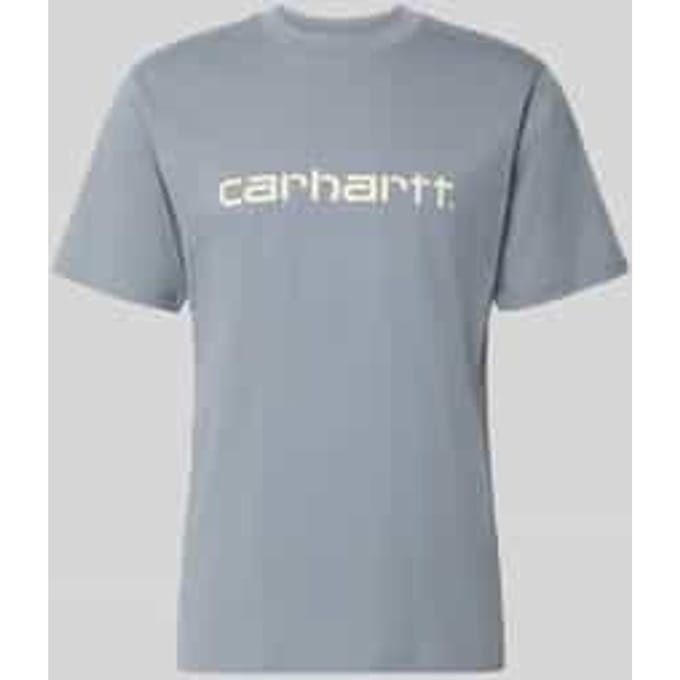 T-shirt van katoen Model 'Script'