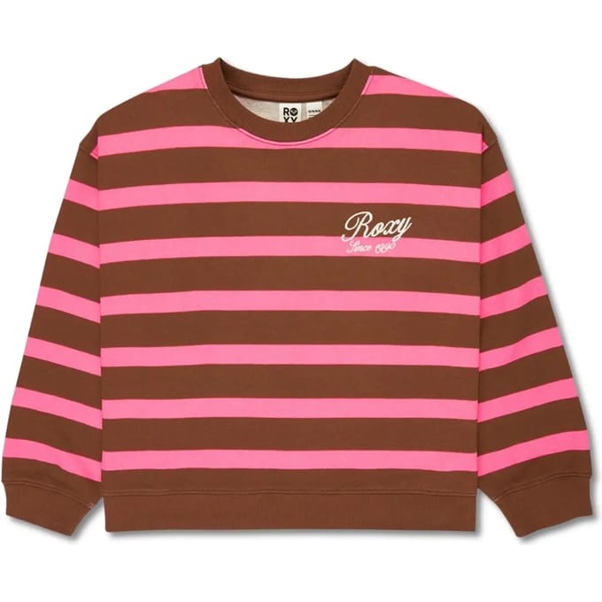 Roxy Little Things Sweatshirt Bruin 4 Years Meisjes