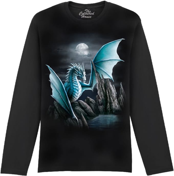 Draak Cameron Dragon The Coloured House Longsleeve T-shirt M