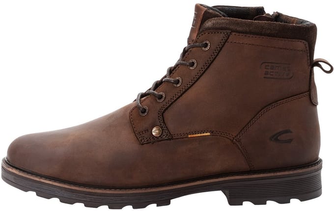 camel active FLOW Laars van echt leer - Maat menswear-44 - Cafe