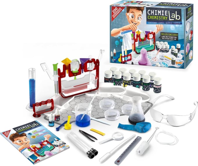 Buki - Scheikundeset - 200 experimenten - Laboratorium - Educatief speelgoed