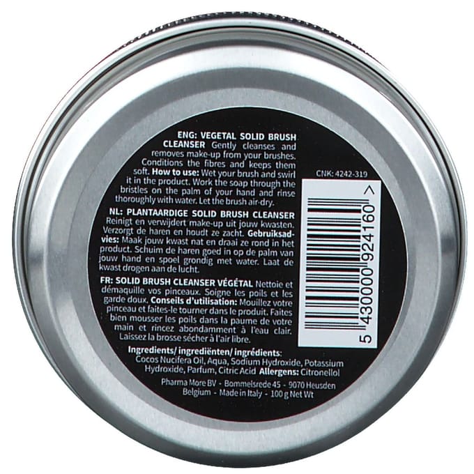 Couleurs de Noir Solid Brush Cleanser 1 Make-up