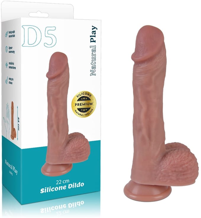 Realistische 21 cm Dildo – Huidvriendelijk & Intens