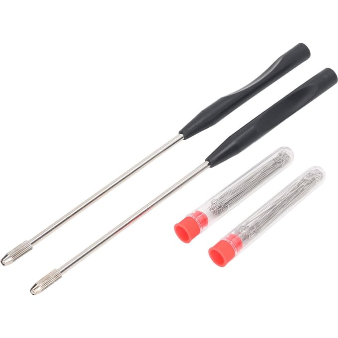 Inoculatieset 21cm Verchroomde coating Lichtgewicht Herbruikbare Inoculatielusset voor Laboratorium gray