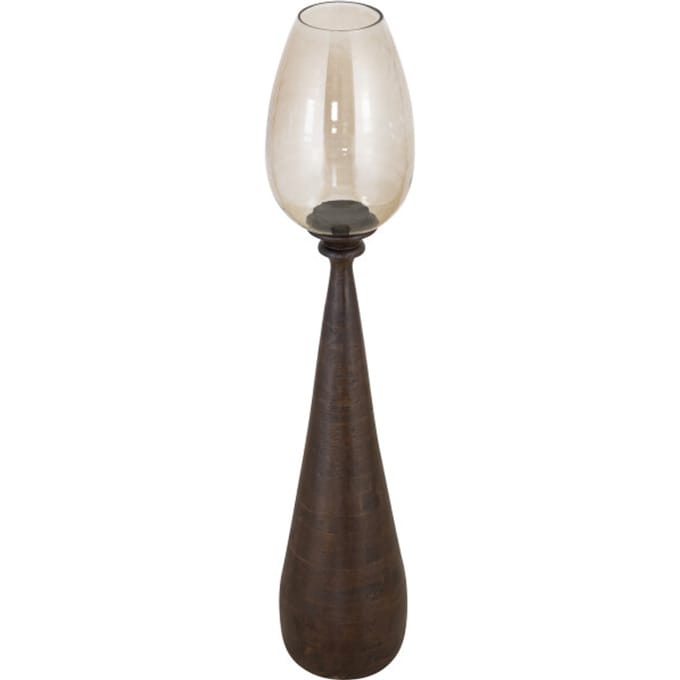 PTMD - Windlicht Midi - Bruin - 25x25x130cm