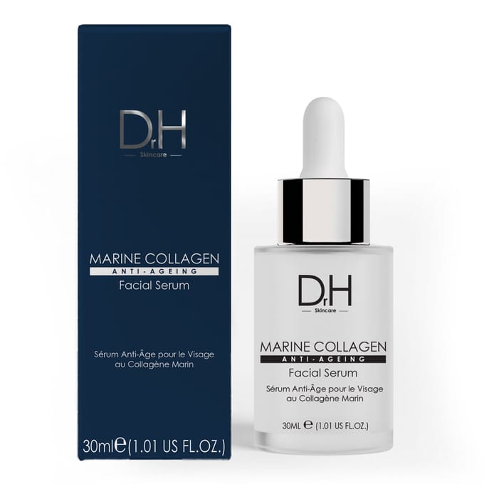 Dr H Anti-aging gezichtsserum met marinecollageen 30 ml