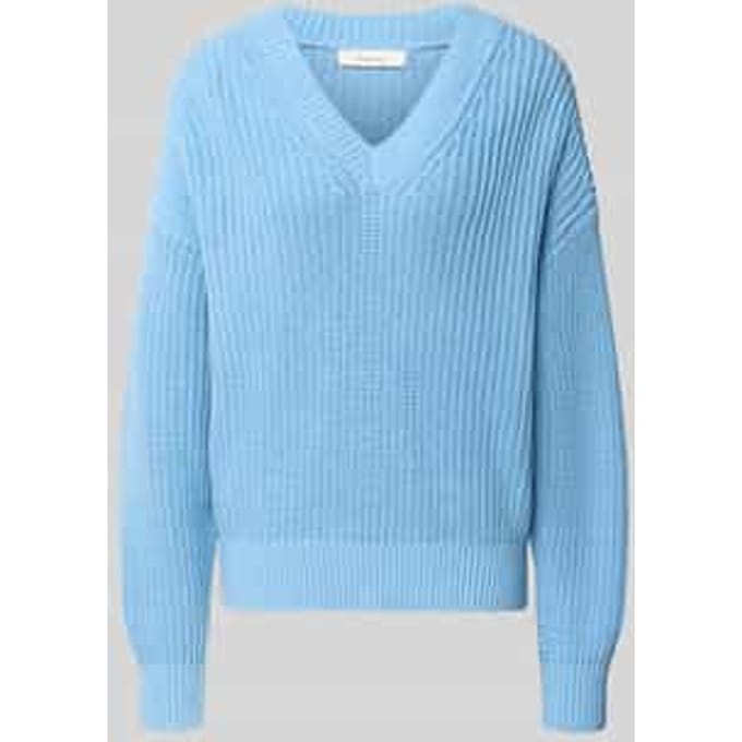 Regular fit pullover van katoenmix model 'SELMA'
