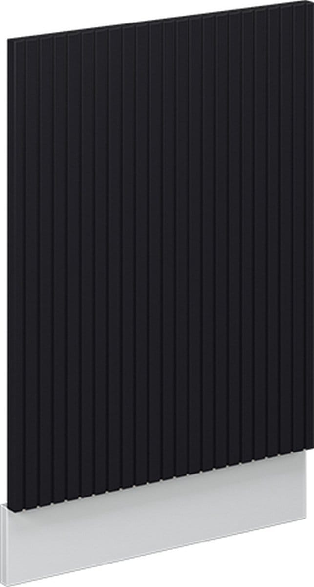Vicco Fame-Line Frontpaneel – 45 cm zonder werkblad Zwart gestreept